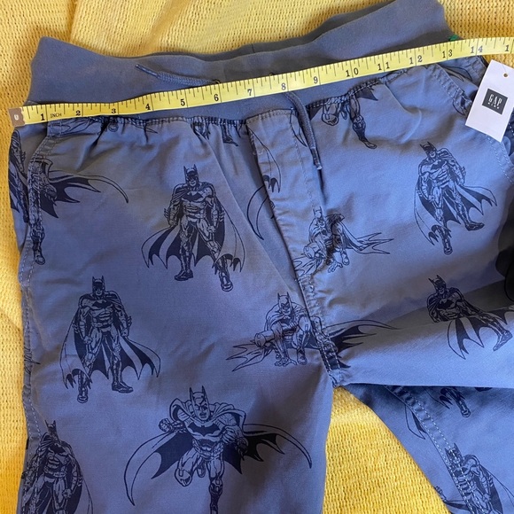 Gray & Blue Pull-on Cotton Shorts with DC Comics Batman. Gap Kids 14-16 NWT - Picture 14 of 15